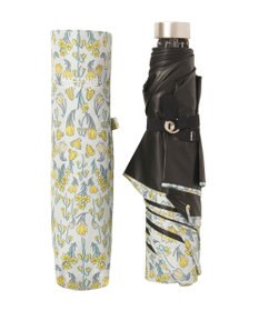 MOONBAT 【 遮光率100％/遮熱/UV/軽量】MACKINTOSH PHILOSOPHY(マッキントッシュフィロソフィー)晴雨兼用日傘 Snowblue Garden Barbrella バーブレラ 折りたたみ傘 フワクール生地使用