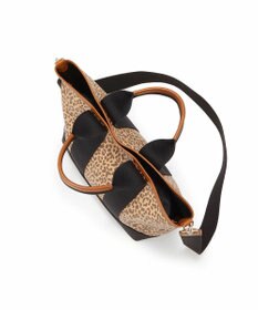 TOPKAPI 【Breath TOPKAPI】SCOTCH GRAIN スコッチグレイン 2wayトート バッグ M レオパード