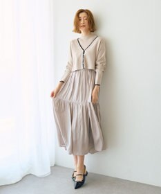 美品トッカワンピースカーディガンセット YECCA VECCA ワンピース 「2