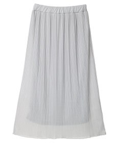 Green Parks ラメプリーツＩラインスカート