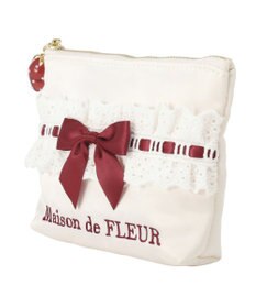 Maison de FLEUR ガトーフレーズスクエアポーチ