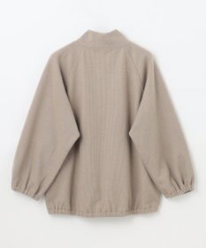 ANY L リブ起毛モックネックプルオーバー