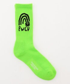 PW CIRCULUS 【虫よけ加工】【MEN】P-MOF ソックス ミドル丈 ゴルフ