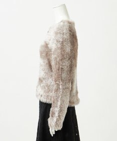 23区 L 【GOLD LABEL】メタリックファーモール ニット