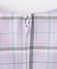 ANY KIDS チェック柄ジャンパースカート