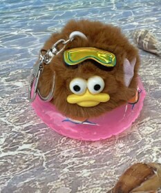 WEGO ぷかぷかモンスターぬいぐるみキーホルダー