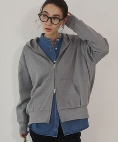 WEGO 【ANGIE VINTAGE】ダンボール ダブルジップパーカー フーディー