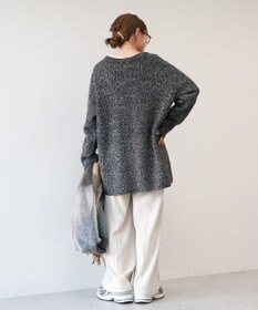 AMERICAN HOLIC バイパチＶＡＣＡＮＴロングニットプルオーバー