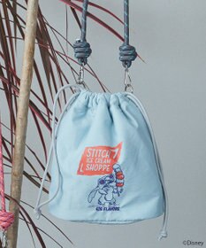 earth music&ecology スティッチ／ロープコードパファーバッグ