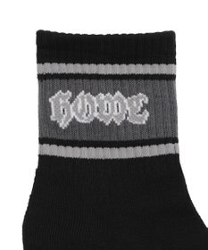 WEGO ラインロゴハイアンクルソックス