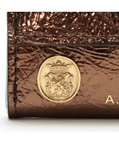 A.D.M.J. 【牛革】クラックメタル/イタリアンレザーコインパース