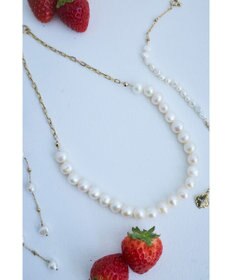 TOCCA PEARL STATION EARRINGS 淡水バロックパール イヤリング