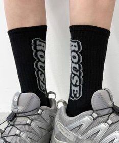 WEGO ロゴデザインソックス（R）