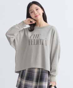 earth music&ecology アソートロゴスウェット