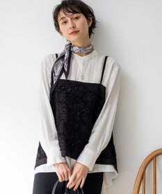 23区 【先行予約】リボンエンブロイダリー キャミソール