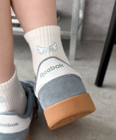 WEGO バック刺繍アンクルパイルソックス