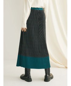 CRAFT STANDARD BOUTIQUE 配色チェックプリーツスカート