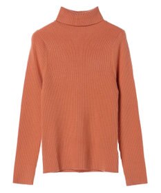 earth music&ecology やわらかタッチリブタートルネックプルオーバー