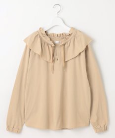 Feroux ラッシュガード ケープギャザー ブラウス