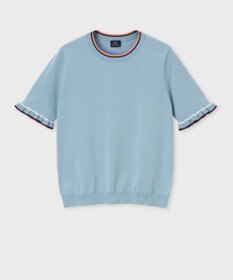 Paul Smith 【洗える】フレアスリーブ 半袖ニット