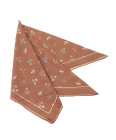 Green Parks フラワーシルキースカーフ