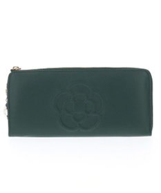 CLATHAS ワッフル　Lファスナー長財布