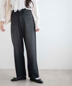 WEGO ルーズストレートデニムパンツ