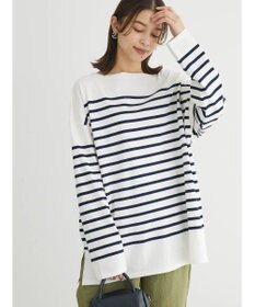 Green Parks パネルボーダーチュニック