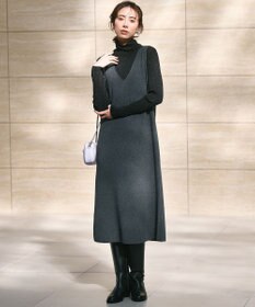 23区 【SLOW/一部店舗限定】新色追加！シアーリブロンTEE タートルネック カットソー