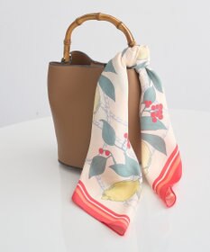 earth music&ecology 【接触冷感】ＵＶ対策フルーツ柄スカーフ