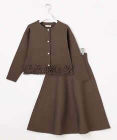 Feroux フリル ニット セットアップ