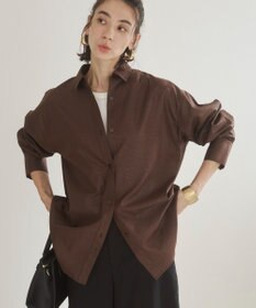 WEGO 【ANGIE VINTAGE】レザーライクシャツ＆スカートセットアップ