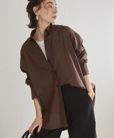 WEGO 【ANGIE VINTAGE】レザーライクシャツ＆スカートセットアップ