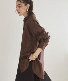 WEGO 【ANGIE VINTAGE】レザーライクシャツ＆スカートセットアップ