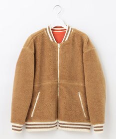 PW CIRCULUS 【WOMEN】【撥水/防風】リバーシブル ボア ジップアップ ブルゾン