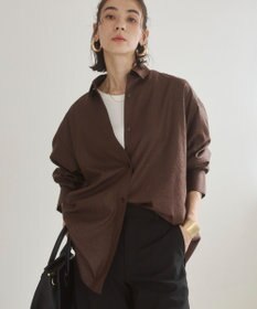 WEGO 【ANGIE VINTAGE】レザーライクシャツ＆スカートセットアップ