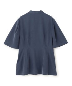 UNFILO L フィブリル ペプラムブラウス