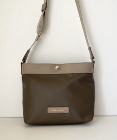 Hekhèr Le Style de Vie 新色追加【日本製】PUコートコットンキャンバス ショルダーバッグ