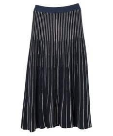 CRAFT STANDARD BOUTIQUE 配色ストライプニットスカート