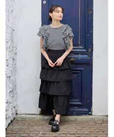 Green Parks ・ＳＵＧＡＲ　ＳＰＯＯＮ　ラッフルレイヤードＴシャツ