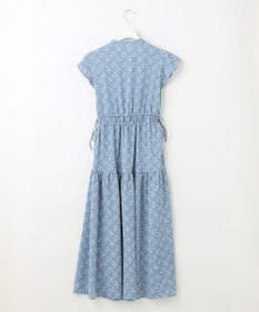 Feroux フラワープリントドロスト ワンピース