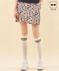 23区GOLF 【WOMEN】【吸水速乾/UVカット】YELL総柄プリントスカート