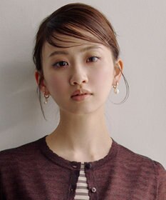 TOCCA DROP PEARL HOOP EARRINGS 淡水パールイヤリング【星風まどかさん着用】