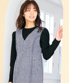 Feroux 【洗える】パワショル ニットプルオーバー