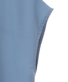 YECCA VECCA 配色タックデザインブラウス