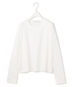 ICB 【洗える】シンプルジャージー クロップドTシャツ