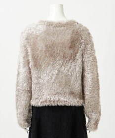 23区 L 【GOLD LABEL】メタリックファーモール ニット