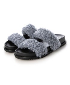 MODE ET JACOMO <carino>エコファーもこもこサンダル