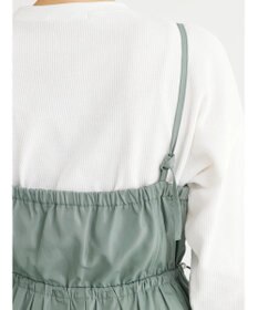 Green Parks ・ＳＵＧＡＲ　ＳＰＯＯＮ　コルセット風キャミワンピース