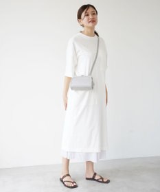 HAAG スマイルコットン SHORT SLEEVE ONEPIECE ワンピース